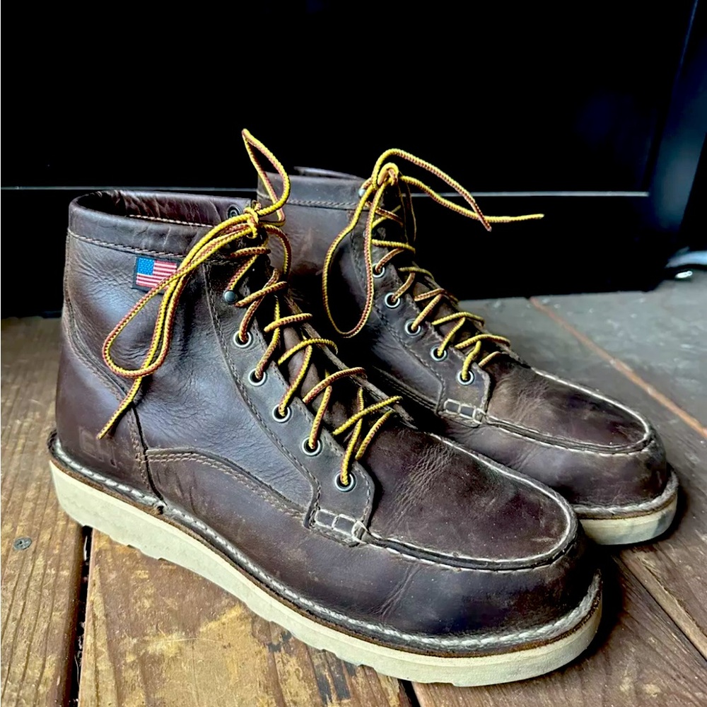 Danner steel toe work boots